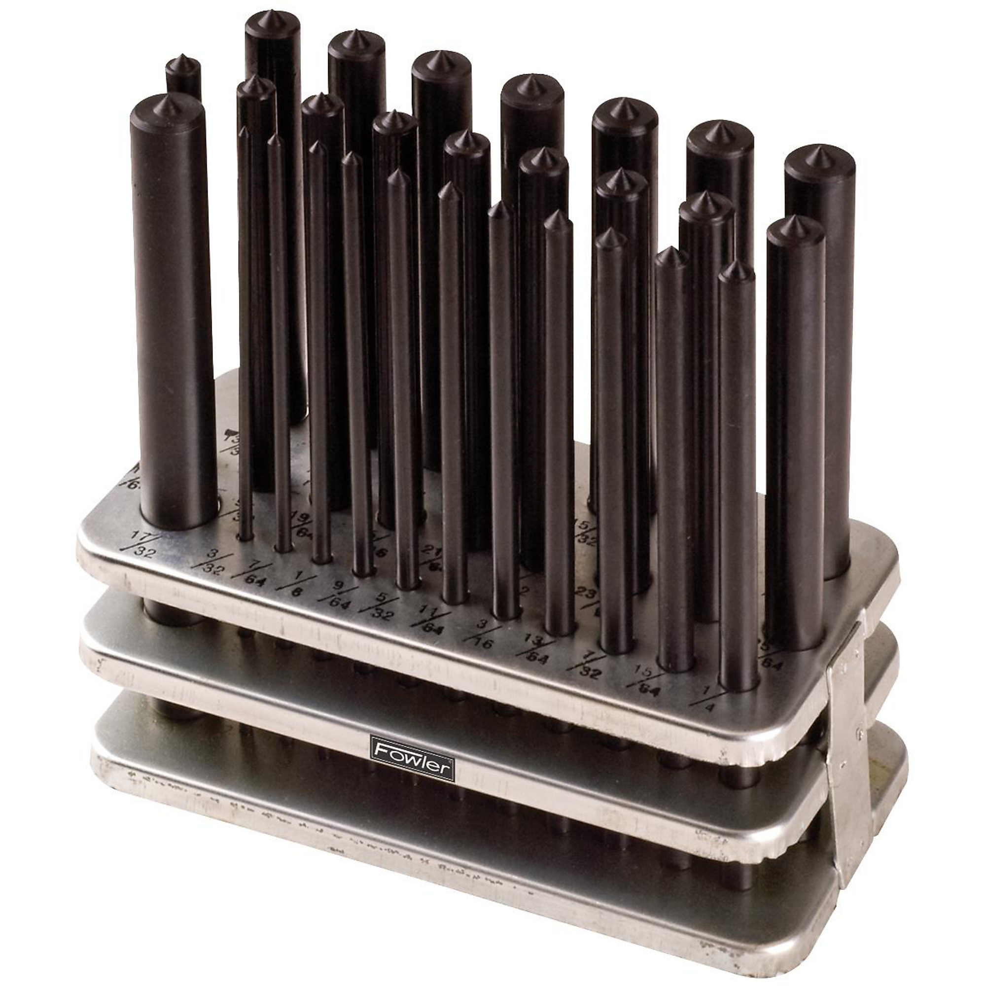 Fowler, TRANSFER PUNCH SET 28PC, Model# FOW72-482-028